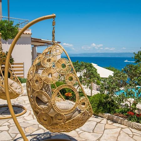 Villa Terra Del Nonno With Sea Views & Pool Ґайос Екстер'єр фото